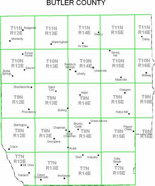 Property Ownership Maps of Butler County, 1936